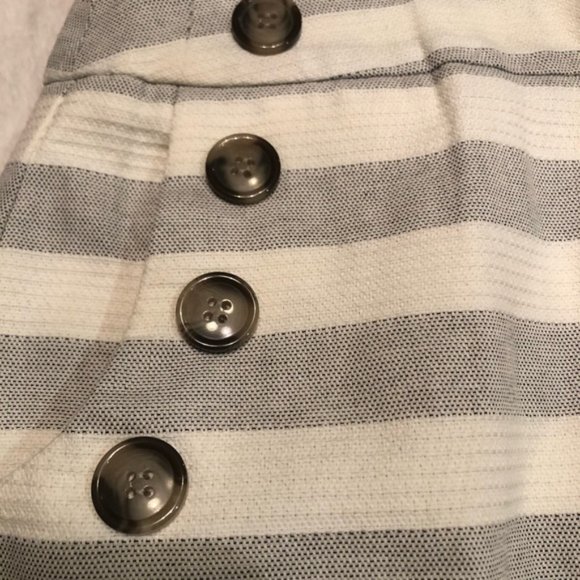 LOFT striped sailor pencil skirt 10P - Picture 4 of 4